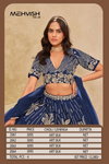 Mehvish Vol 26 Organza Wholesale Designer Lehenga Choli Suppliers In Mumbai
